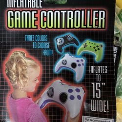 Inflatable Game Controller Party Decorations.  11 pieces - 3 colors  