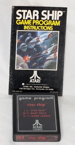 Star Ship - Atari 2600
