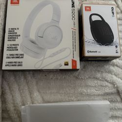 JBL Speaker and Headset