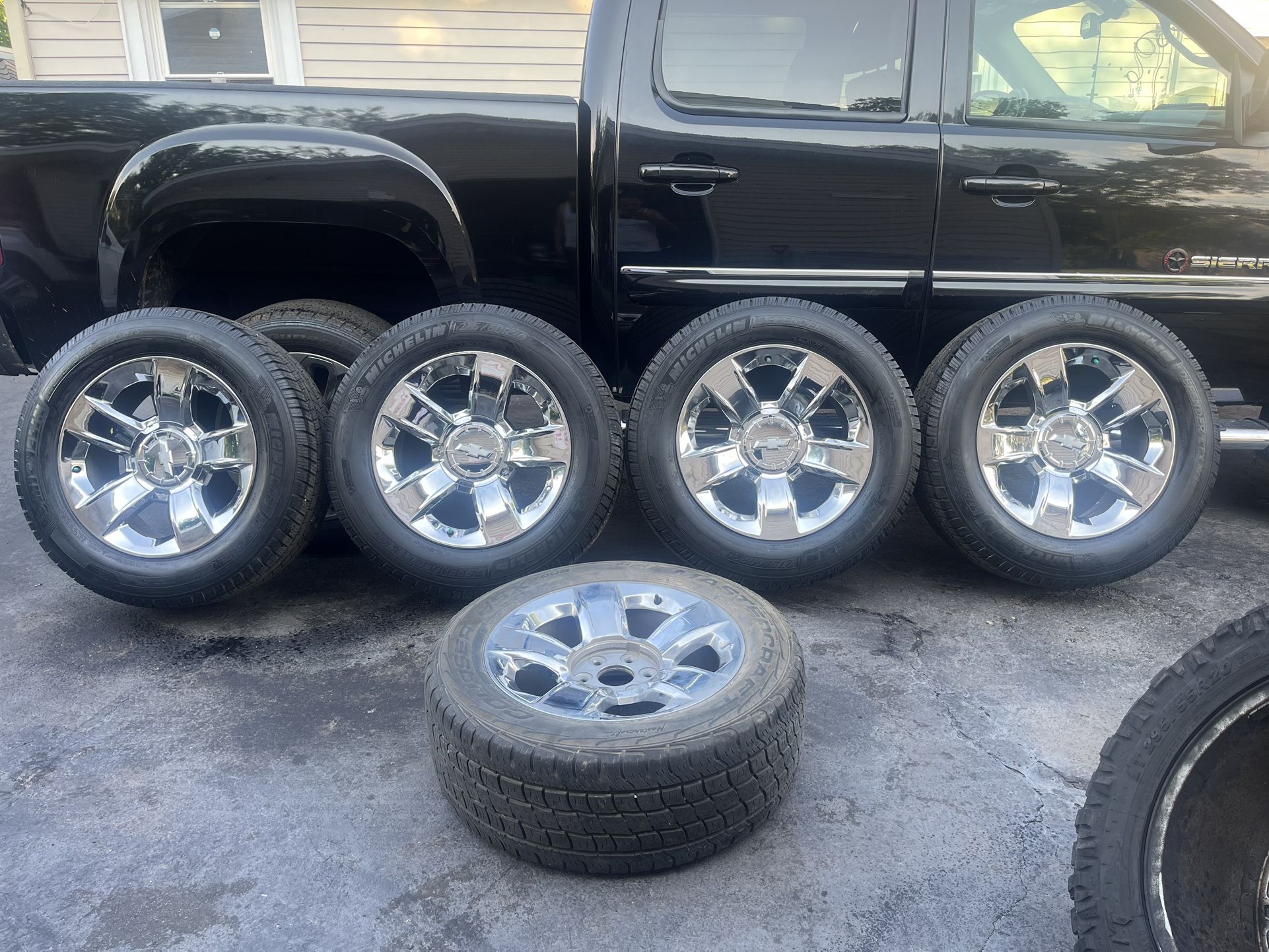 20” Chrome LTZ Wheels Rims 6x5.5 Chevy GMC