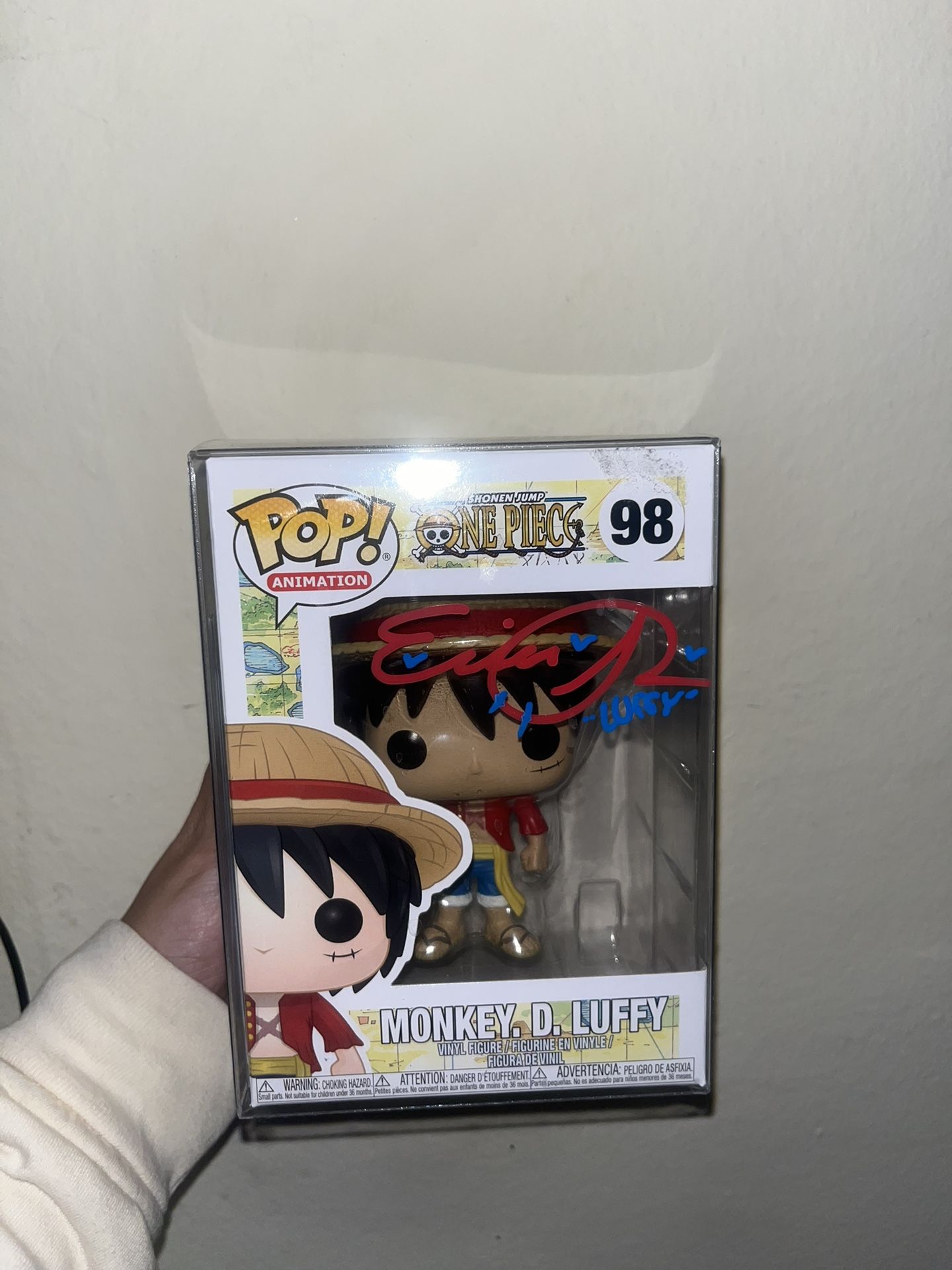 One Piece luffy Signed Funko