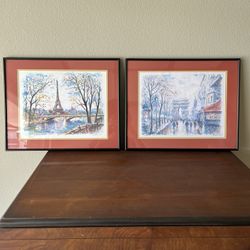 Vintage Parisian Watercolor