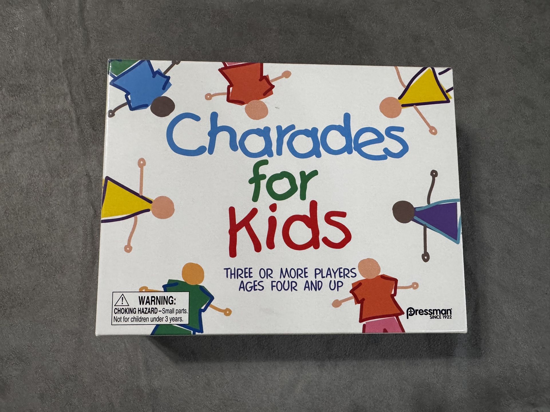 NEW Charades For Kids Game