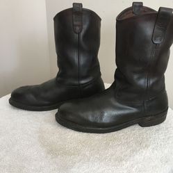 Red Wing steel toe boots