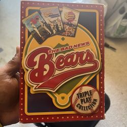 Bad News Bears Triple Play Collection DVDs 