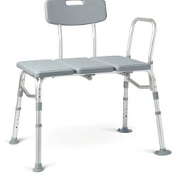 NIB Medline Transfer Bench For Bathtub And Shower