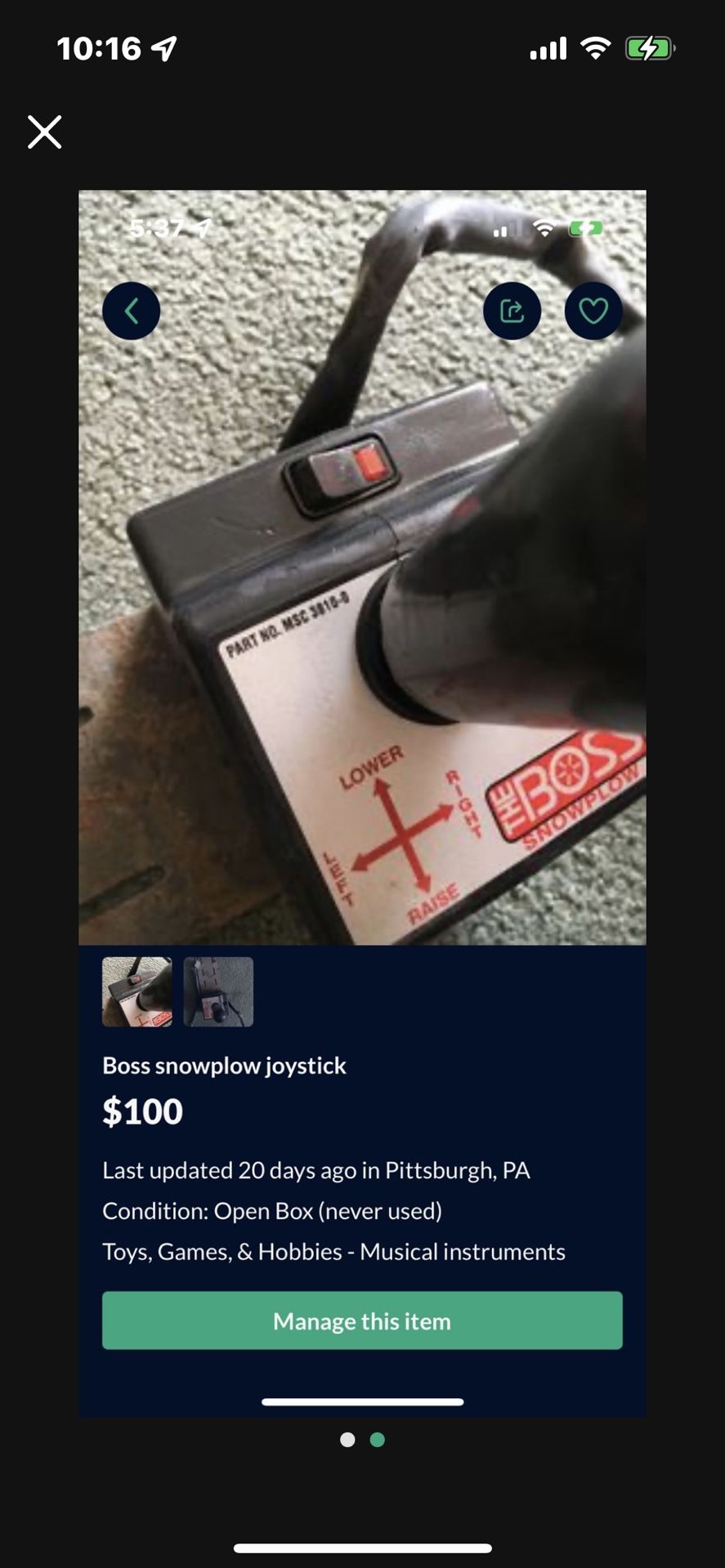 boss plow controller