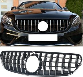 2015-2017 Mercedes S Class Coupe Grill For LED Star Lightup Emblem. 