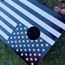 Regulation Size Custom Hand Painted Cornhole Boards 