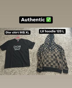 Real Dior And LV Hoodie For Sale