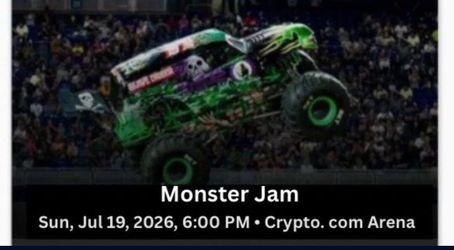 Monster jam tickets
