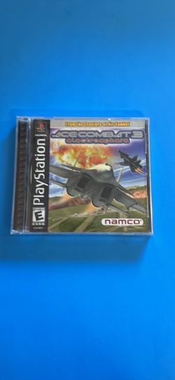 Ace Combat 3 Electrosphere (Sony PlayStation 1, 1999)PS1 Black Registration Card