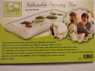 INFLATABLE  SERVING  BAR