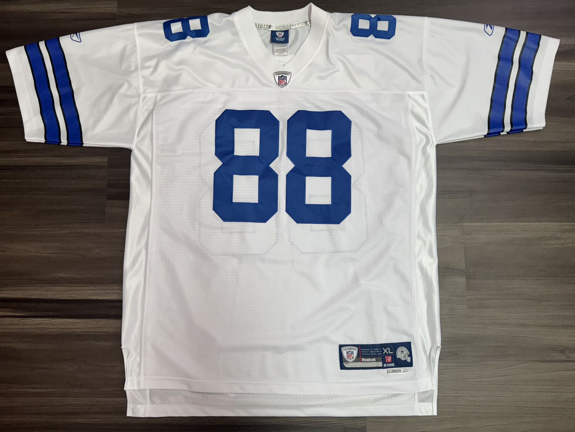 Reebok On Field Dez Bryant Dallas Cowboys NFL Stitched Jersey XL +2 Length NWOT