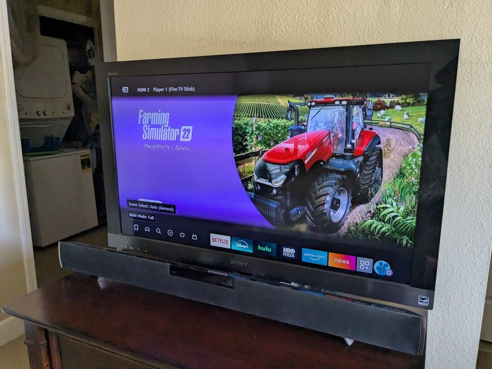 Sony TV 40 & Sound Bar