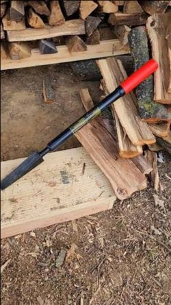 Log Splitter Wedge with Fiberglass Handle