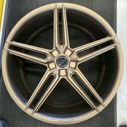 22" FORGIATO FORGED GUNMETAL