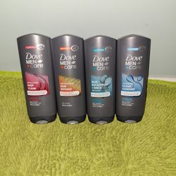 4 Dove Men Care Body+Face Wash 18oz