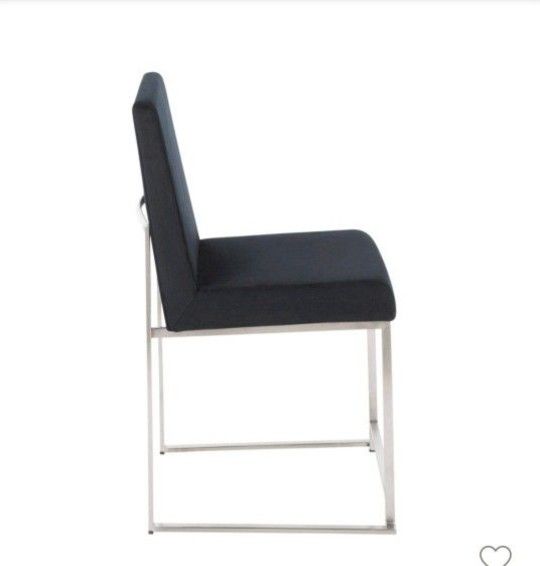 ✨️ New P112#2 $130 Set of 2 High Back Fuji Contemporary Dining Chairs LumiSource( 5 set Available)