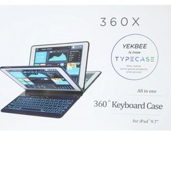 Yekbee Typecase 360X Keyboard Case For iPad 9.7