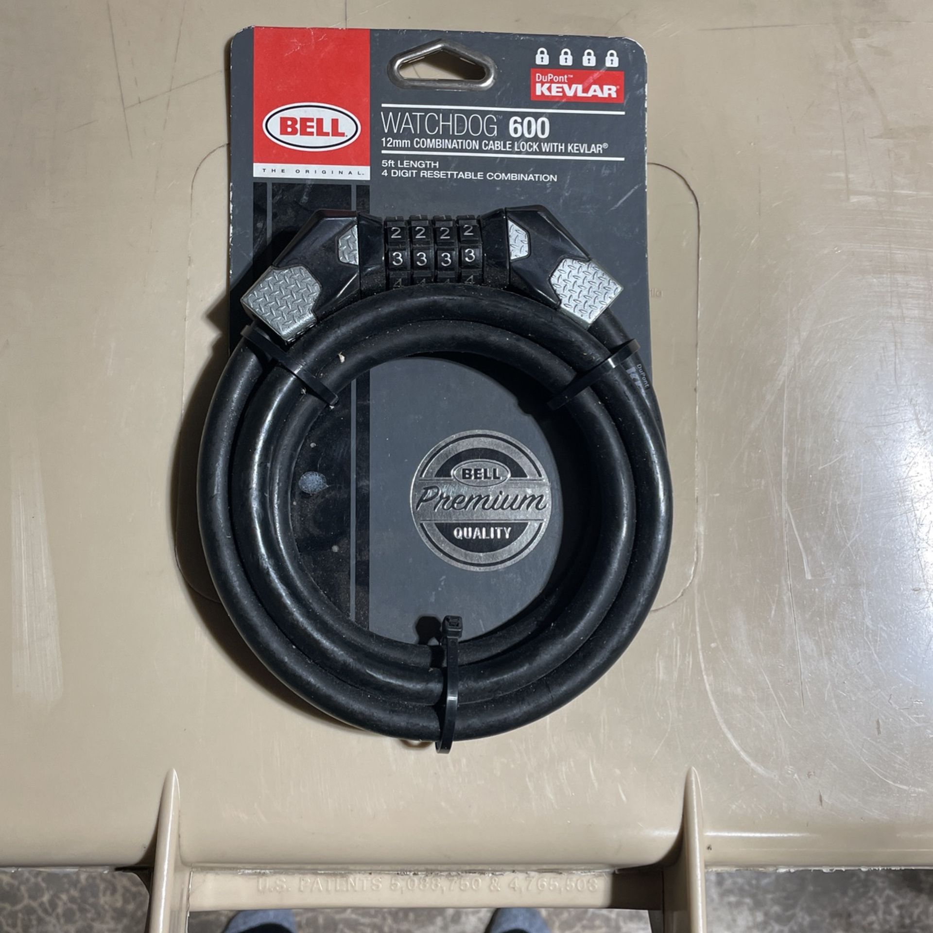 Bell Watchdog 600 Combination Cable Lock