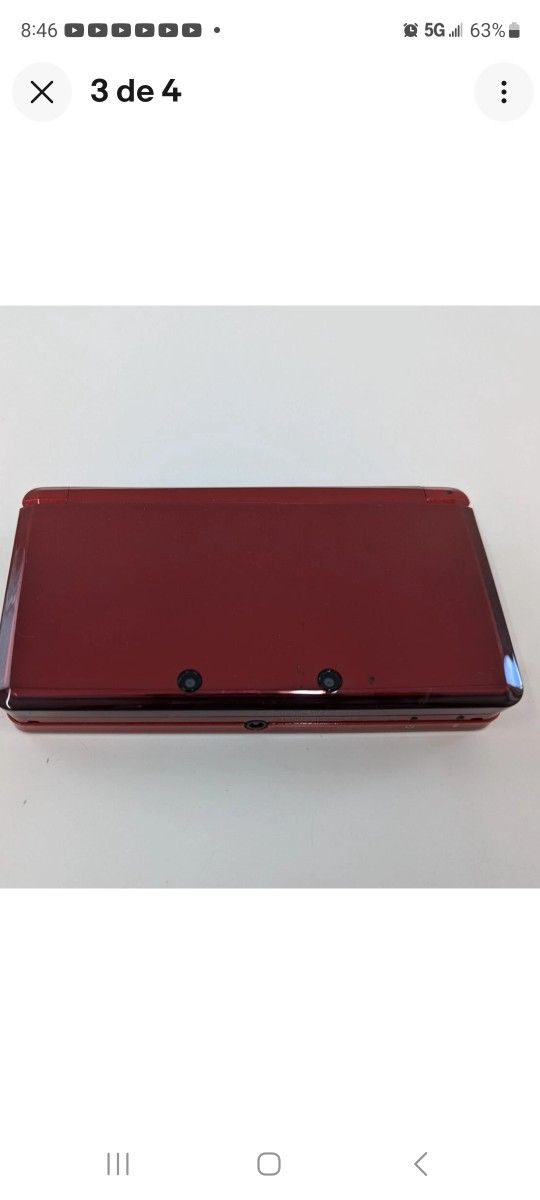 NINTENDO 3DS WITH CHARGER INCLUDED