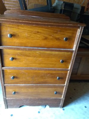 9 Drawer Antique Dresser With Mirror 150 For Sale In Cheney Ks