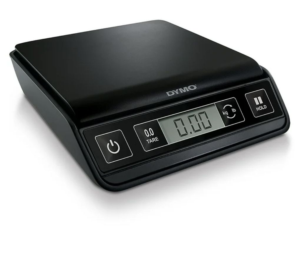 New In Box! Weighing Balance Digital Scale Dymo 3 Lb Capacity Lightweight - Kitchen Postal Shipping