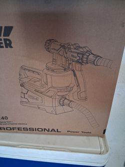 Electric paint gun