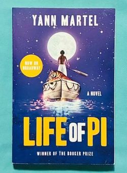 SC book Life of Pi by Yann Martel 1st Mariner Books Paperback Ed theater tie-in