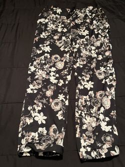 Flower Palazzo Pants