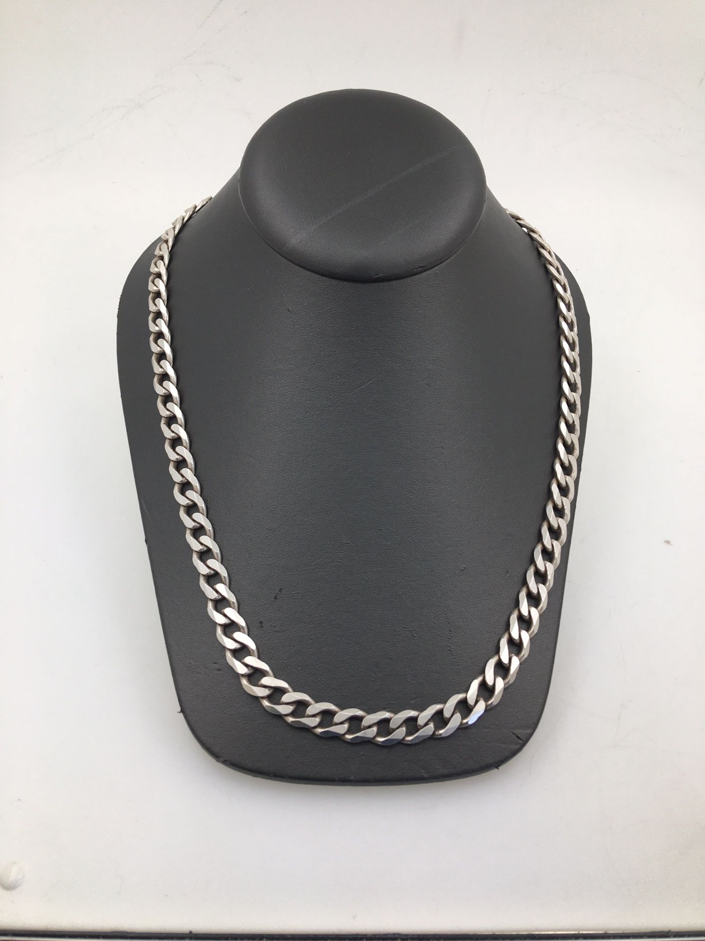 Silver Cuban Link Chain S925 62.5 Grs 