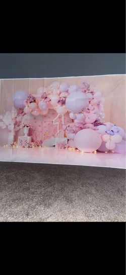 “1” backdrop