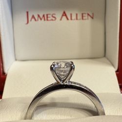 Engagement Ring With Gia Certificate 