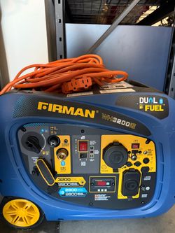 Firman WH3200iE Dual Fuel Inverter Generator