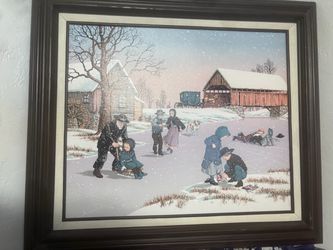 Painting by C. Carson