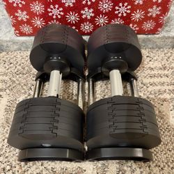 Adjustable Dumbbells | Home Gym 