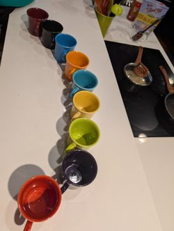 Fiestaware Mug Set Of 9