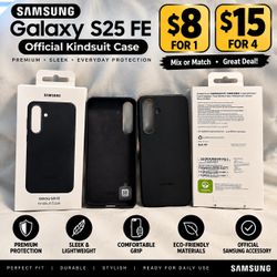 Samsung Galaxy S25 FE Kindsuit Cases – $8 Each or 4 for $15