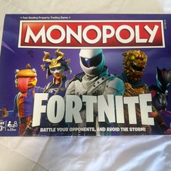 Fortnite Monopoly. Great Condition. Family Night. $10