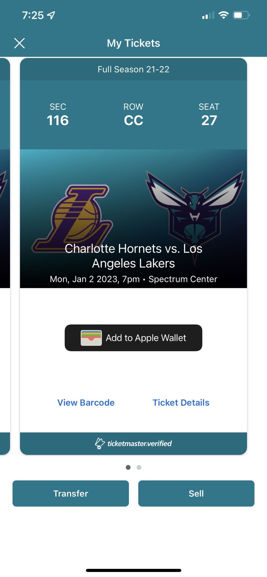 Charlotte Hornets Vs Los Angeles Lakers(Lebron James)