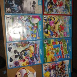Nintendo Wii U Game Lot