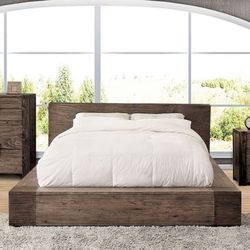 QUEEN BED FRAME MATTRES SOLD SEPARATELY NEW IN BOX ☎️ 1714586,2564 PICK UP PRICE