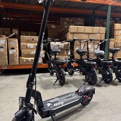 Long-range electric scooter