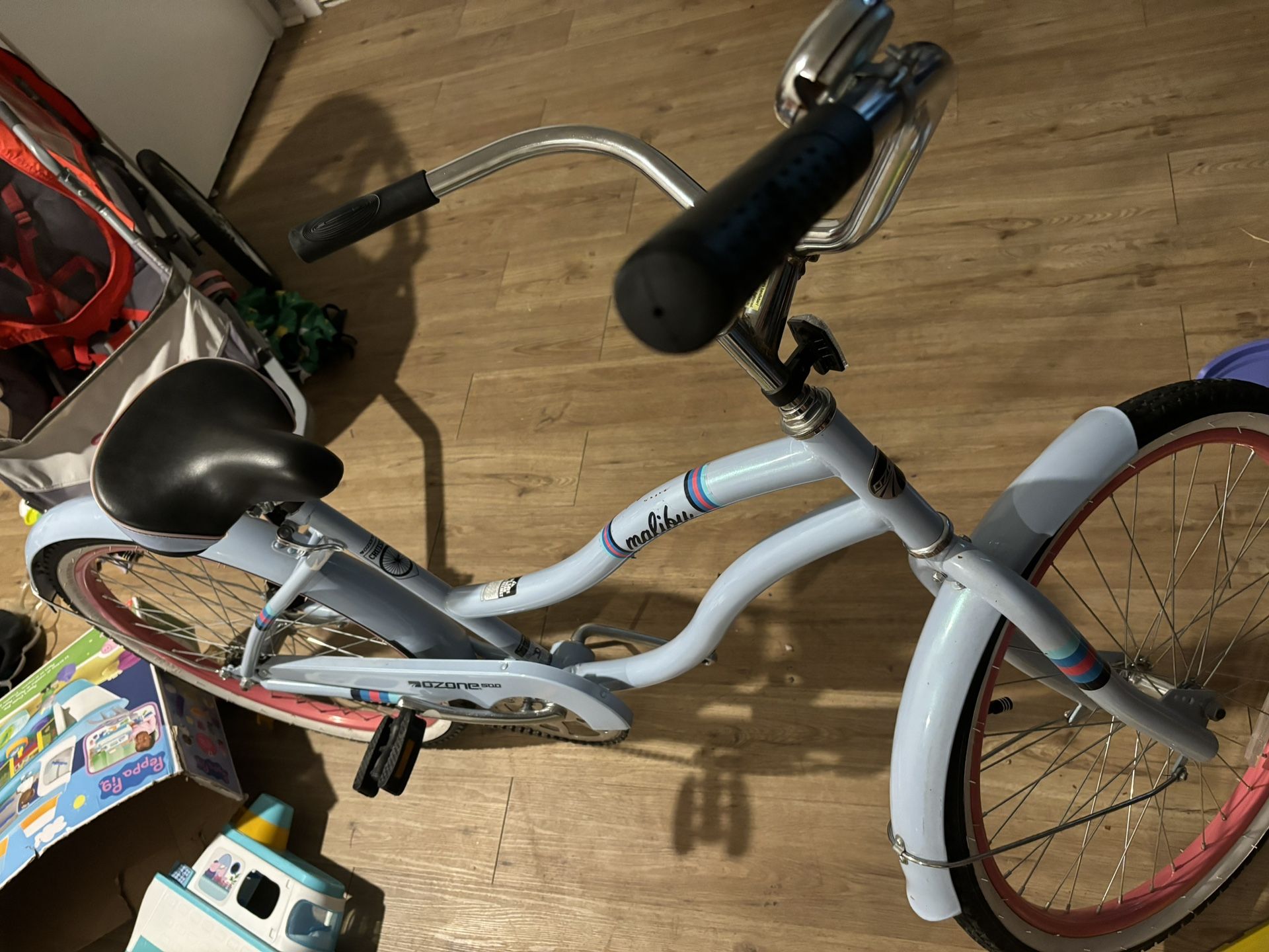 bike + toddler attachment