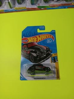 Hot Wheels Volkswagen Beetle Checkmate 50th Anniversary