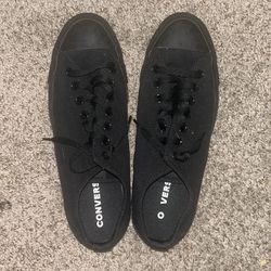 black converse