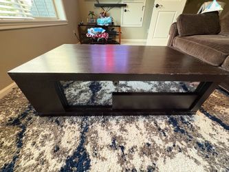 Coffee Table - Dark Wood, 13 Years Old