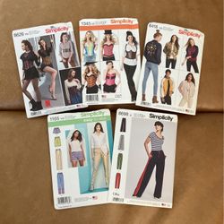 Sewing Patterns $5 Each