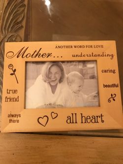 Mother picture frame